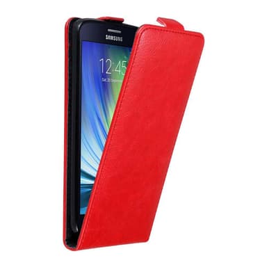 Samsung Galaxy A7 2015 Flipfodral Skal (Röd)
