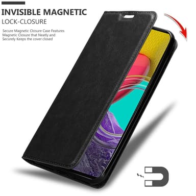 Samsung Galaxy M53 5G Skal Fodral Case (Svart)