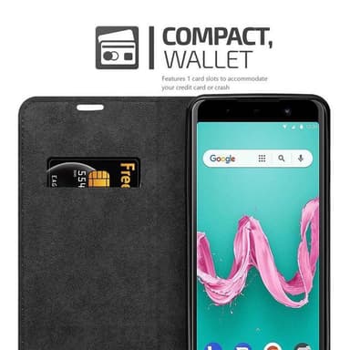WIKO LENNY 5 Skal Fodral Case (Svart)