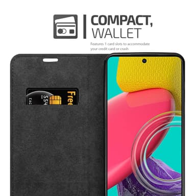 Samsung Galaxy M53 5G Skal Fodral Case (Svart)