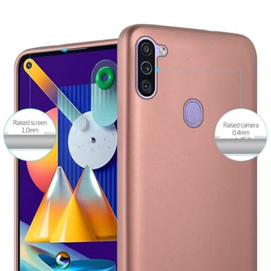 Skal Samsung Galaxy A11 / M11 Fodral Case (Rosa)