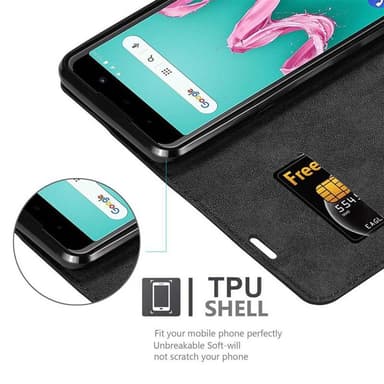 WIKO LENNY 5 Skal Fodral Case (Svart)