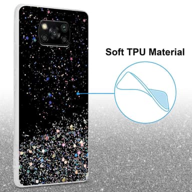 Xiaomi POCO X3 NFC Skal Fodral Case (Svart)