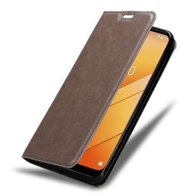 WIKO Y81 Skal Fodral Case (Brun)