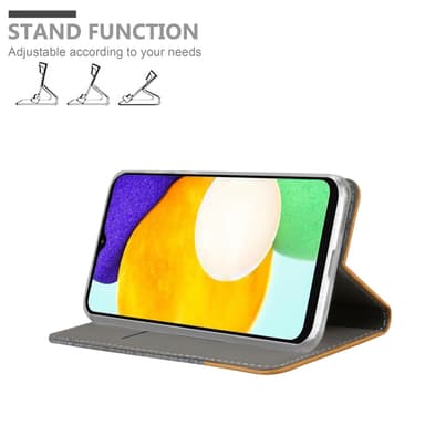 Samsung Galaxy A13 5G Plånboksfodral Skal (Grå)