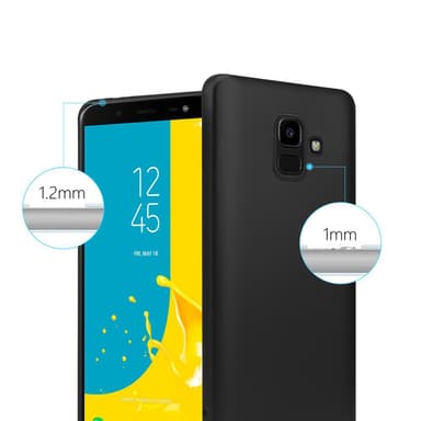 Skal Samsung Galaxy J6 2018 Fodral Case (Svart)