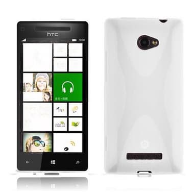 HTC Windows Phone 8X Skal Fodral Case (Vit)