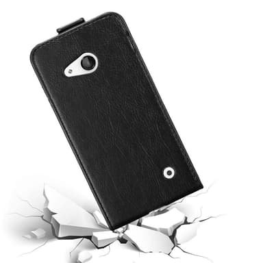 Nokia Lumia 550 Flipfodral Skal (Svart)