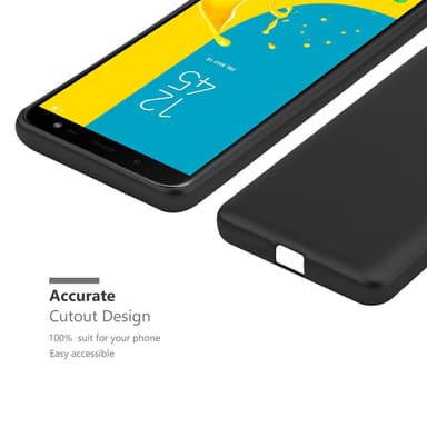 Skal Samsung Galaxy J6 2018 Fodral Case (Svart)