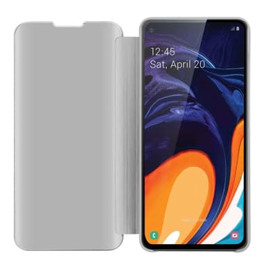 Samsung Galaxy A60 / M40 Plånboksfodral Skal (Silver)