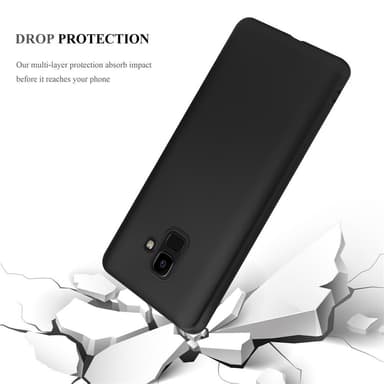 Skal Samsung Galaxy J6 2018 Fodral Case (Svart)
