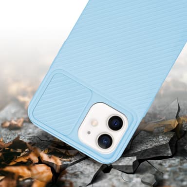 Skal iPhone 12 Fodral Case (Blå)