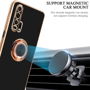 Honor 20 PRO Skal Fodral Case (Svart)