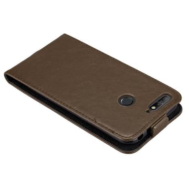 Honor 7A / Huawei Y6 PRIME 2018 Flipfodral Skal (Brun)