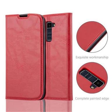 LG K10 2016 Skal Fodral Case (Röd)
