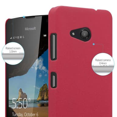 Nokia Lumia 550 Skal Fodral Case (Röd)