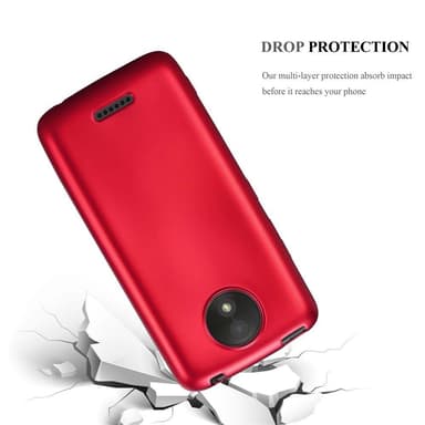 Skal Motorola MOTO C PLUS Fodral Case (Röd)