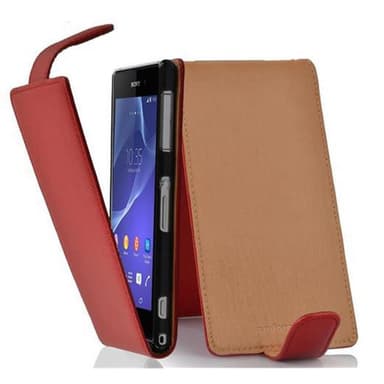 Sony Xperia Z2 Flipfodral Skal (Röd)