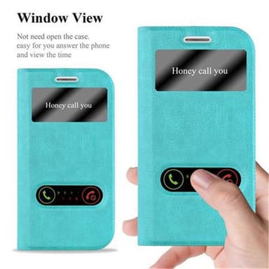 Samsung Galaxy S3 / S3 NEO Plånboksfodral Skal (Turkos)