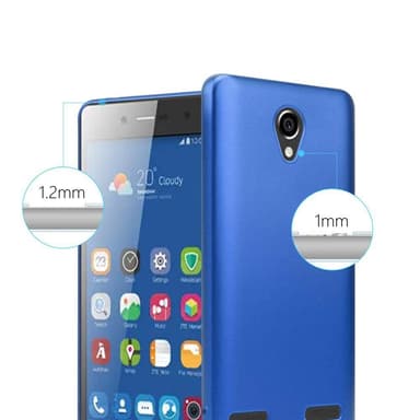 Skal ZTE Blade L7 Fodral Case (Blå)