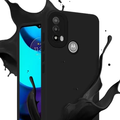 Motorola MOTO E20 Skal Fodral Case (Svart)