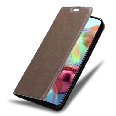 Samsung Galaxy A71 4G Skal Fodral Case (Brun)