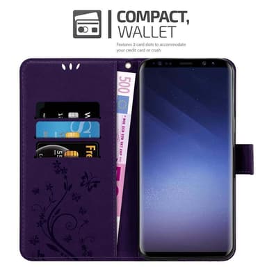 Samsung Galaxy S9 Plånboksfodral Skal (Lila)
