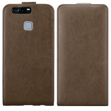 Huawei P9 PLUS Flipfodral Skal (Brun)