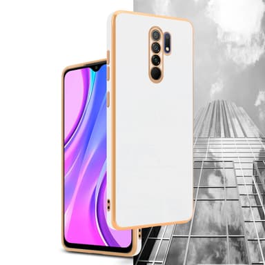Xiaomi RedMi 9 Skal Fodral Case (Vit)