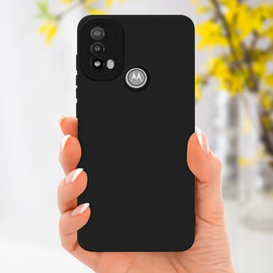 Motorola MOTO E20 Skal Fodral Case (Svart)