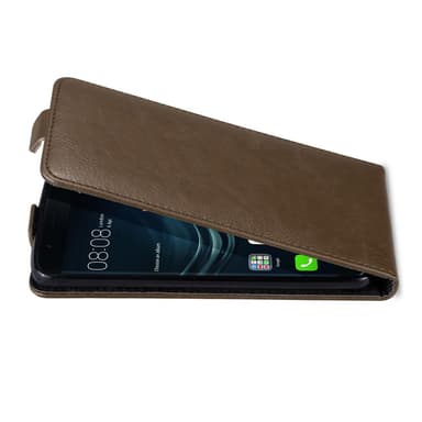 Huawei P9 PLUS Flipfodral Skal (Brun)