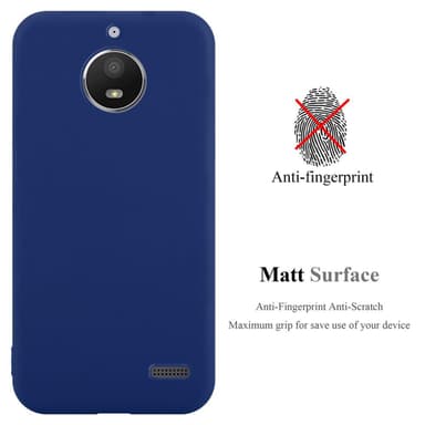 Skal Motorola MOTO E4 Fodral Case (Blå)