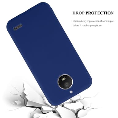Skal Motorola MOTO E4 Fodral Case (Blå)