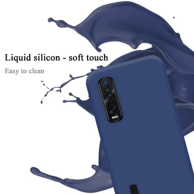 Oppo FIND X2 PRO Skal Fodral Case (Blå)