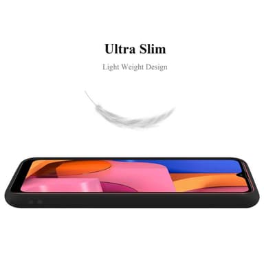 Skal Samsung Galaxy A20s Fodral Case (Svart)