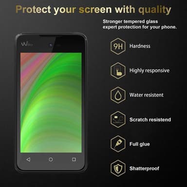 WIKO SUNNY Skyddsglas Skyddsfilm Skärmskydd