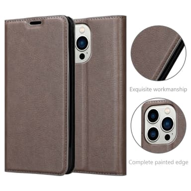 iPhone 14 PRO MAX Skal Fodral Case (Brun)