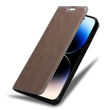 iPhone 14 PRO MAX Skal Fodral Case (Brun)