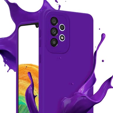 Samsung Galaxy A32 4G Skal Fodral Case (Lila)