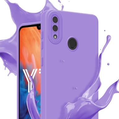 Huawei Y7 2019 / Y7 PRIME 2019 Skal Fodral Case (Lila)