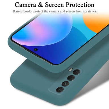 Huawei P SMART 2021 Skal Fodral Case (Grön)