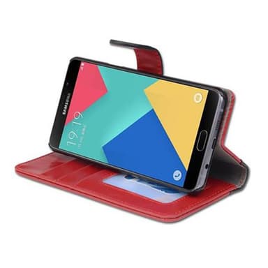 Plånboksfodral Samsung Galaxy A5 2016 Skal (Röd)