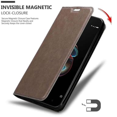 Xiaomi RedMi 5A Skal Fodral Case (Brun)