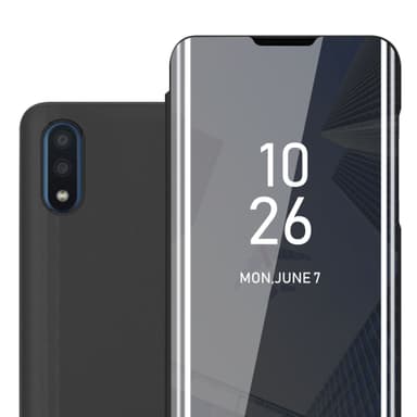 Samsung Galaxy A01 Plånboksfodral Skal (Svart)