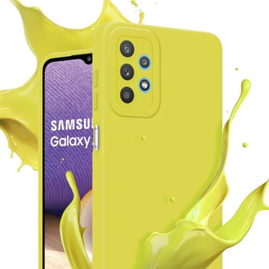Samsung Galaxy A32 5G Skal Fodral Case (Gul)