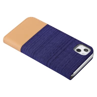 iPhone 13 MINI Plånboksfodral Skal (Blå)