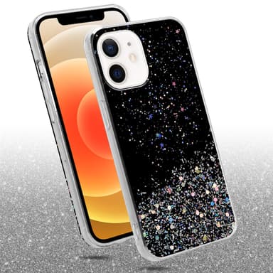 iPhone 12 MINI Skal Fodral Case (Svart)