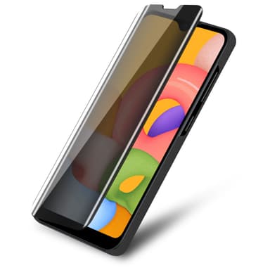 Samsung Galaxy A01 Plånboksfodral Skal (Svart)