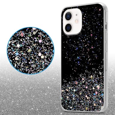 iPhone 12 MINI Skal Fodral Case (Svart)