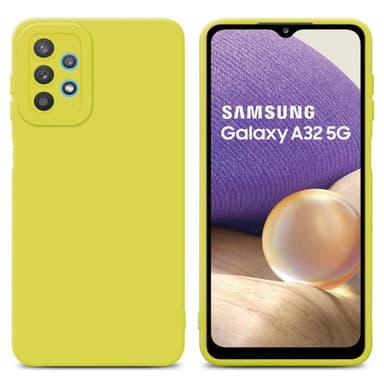 Samsung Galaxy A32 5G Skal Fodral Case (Gul)